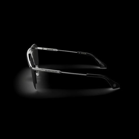 Sunglasses - Raver - Black / Silver